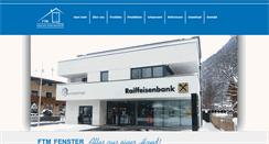 Desktop Screenshot of ftm-fenster.com